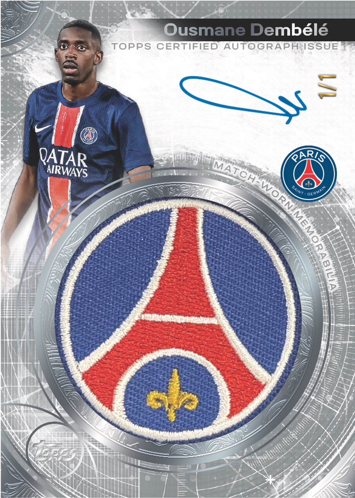 Tondos Autograph Relics - Platinum Parallel