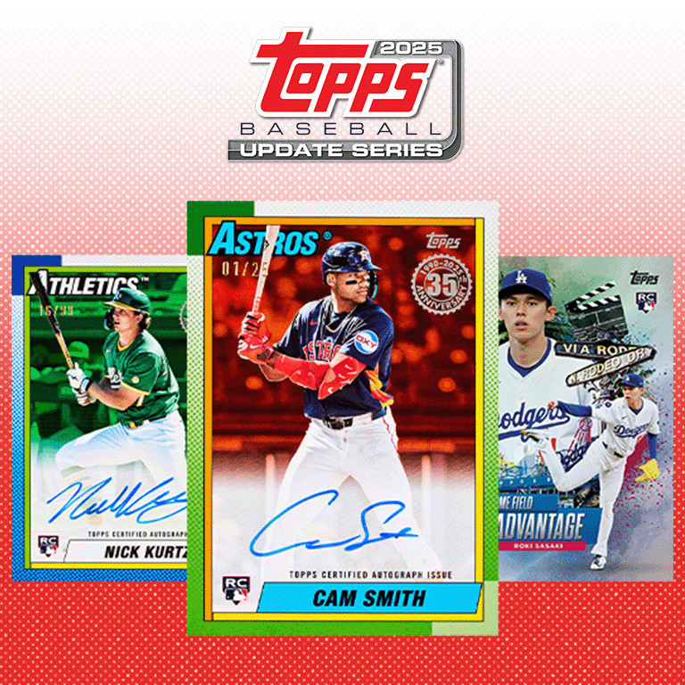 Topps Official | Collectible Trading Cards, Exclusive Sports