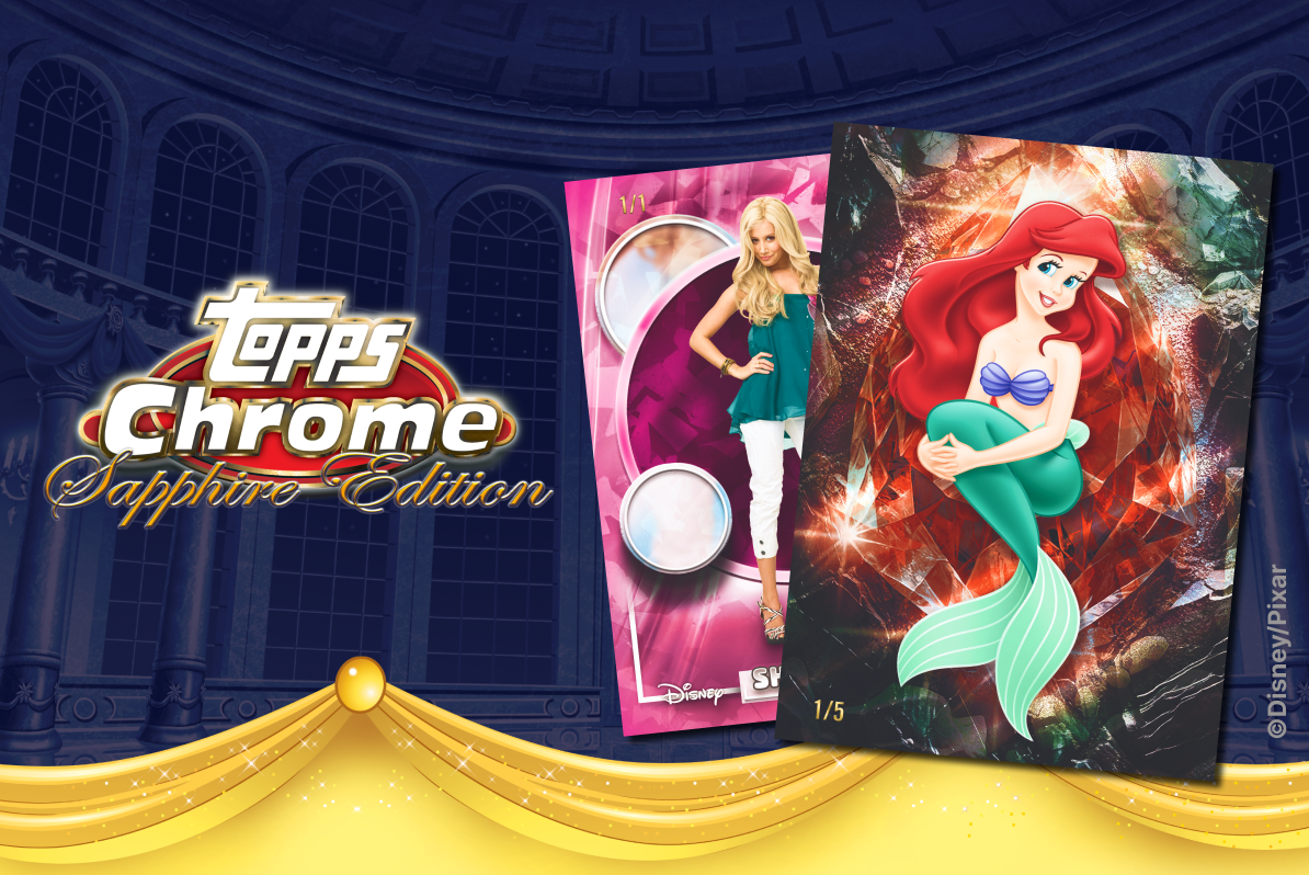 2026 Topps Chrome® Disney Sapphire Edition
