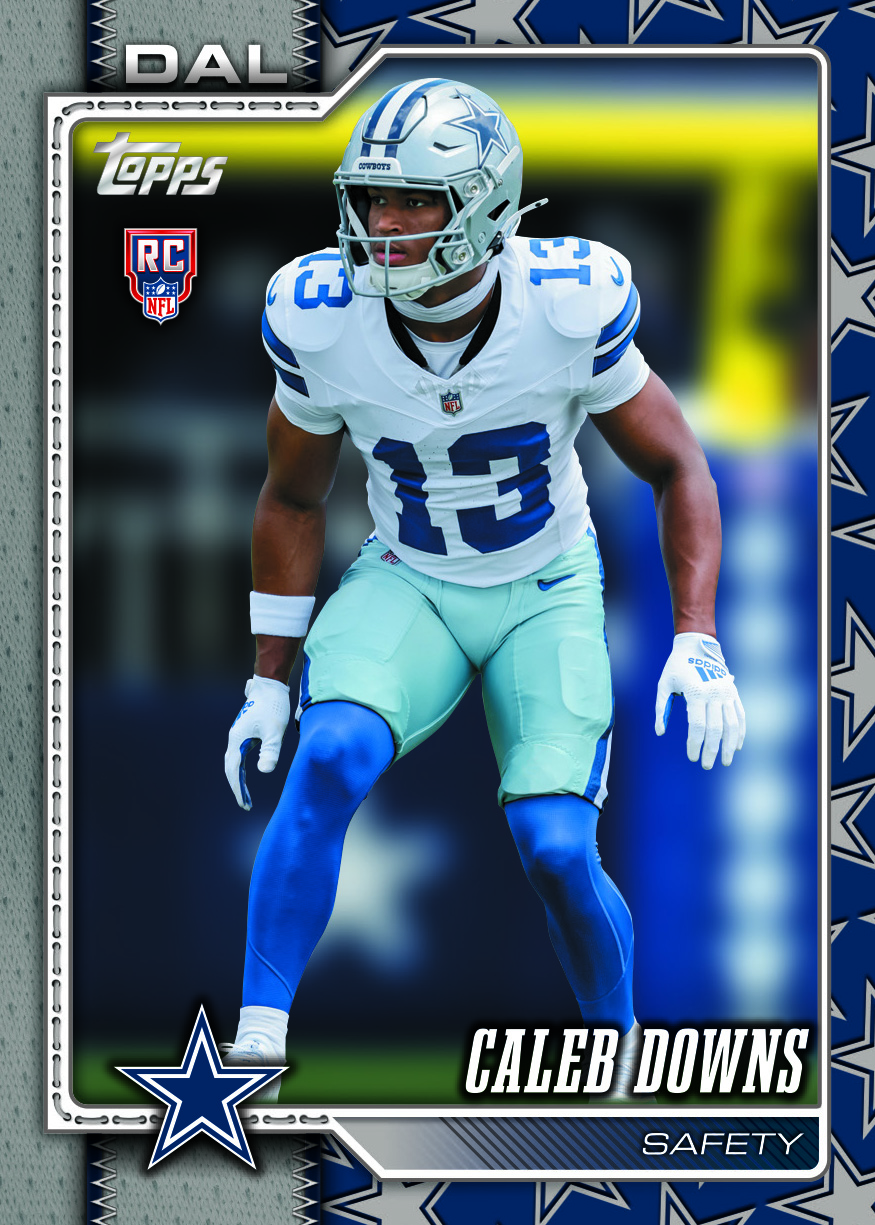 Rookie Card Team Color Border Variation