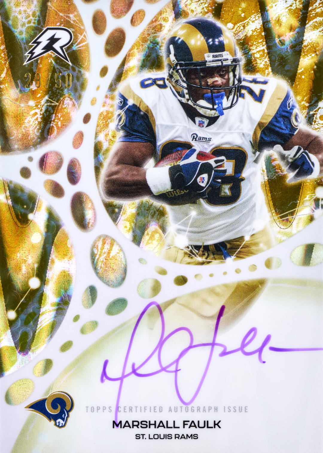 2025_Topps_Resurgence_Football_MolecularMarks_GoldPowerSurge_MarshallFaulk_FR.jpg