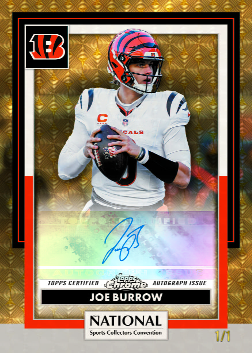 NFL 2026 The National Refractors Autograph Parallel - Autograph Superfractor