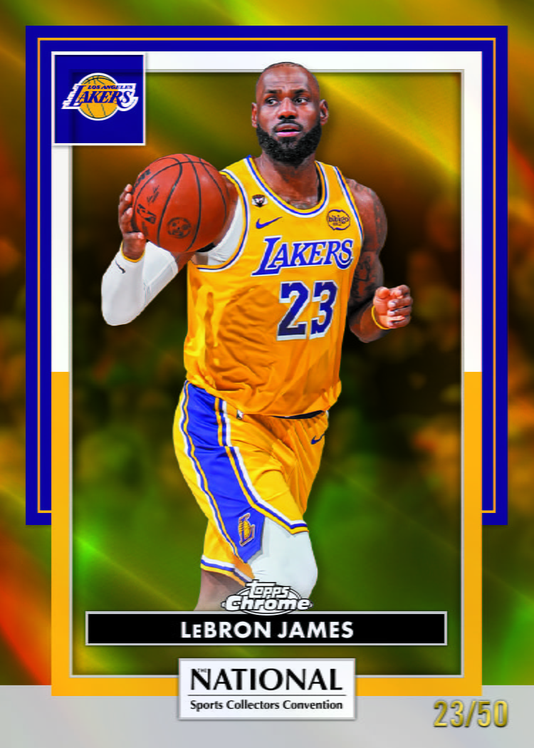 NBA 2026 The National Refractors - Gold Refractor