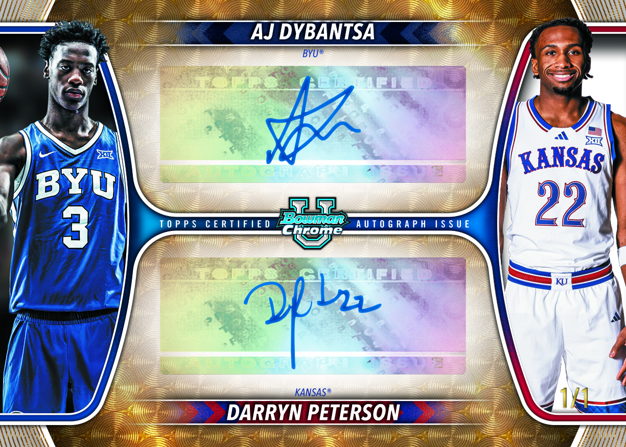 Bowman Dual Autographs