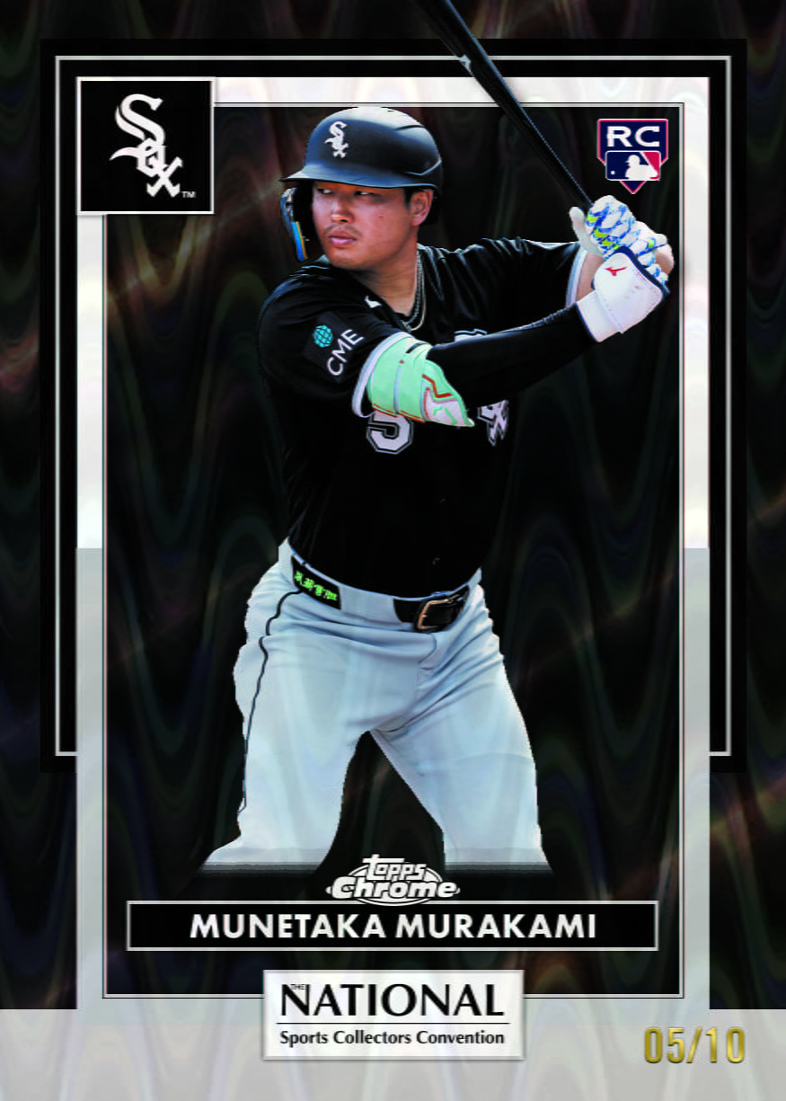 2026 The National Refractors Veterans and Rookies - Black Ray Wave Refractor