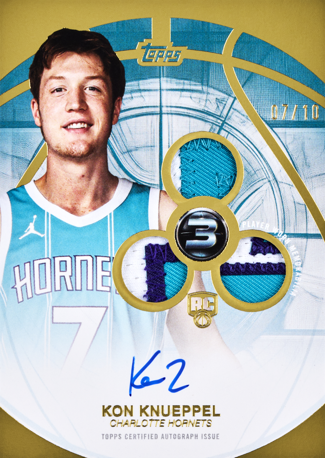 Rookie 3 Patch Autographs