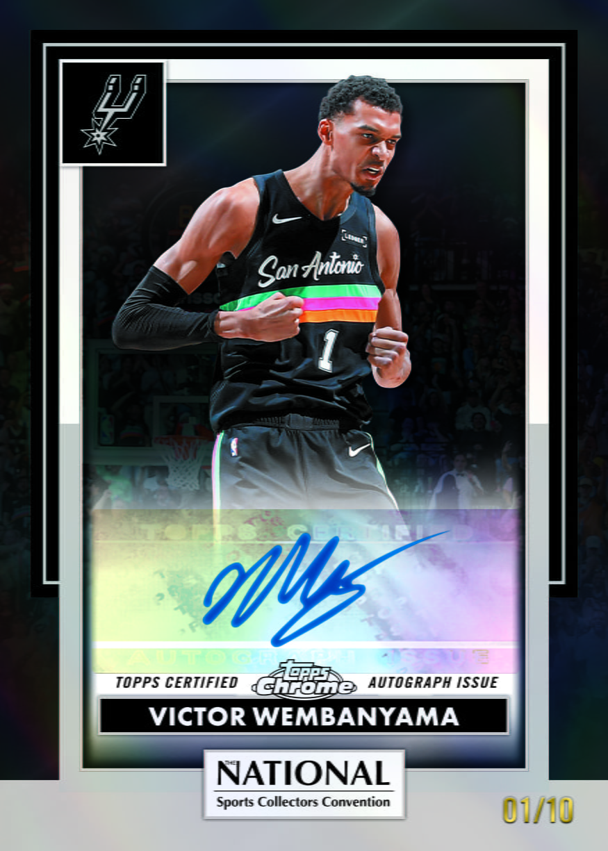 NBA 2026 The National Refractors Autograph Parallel - Autograph Black Refractor