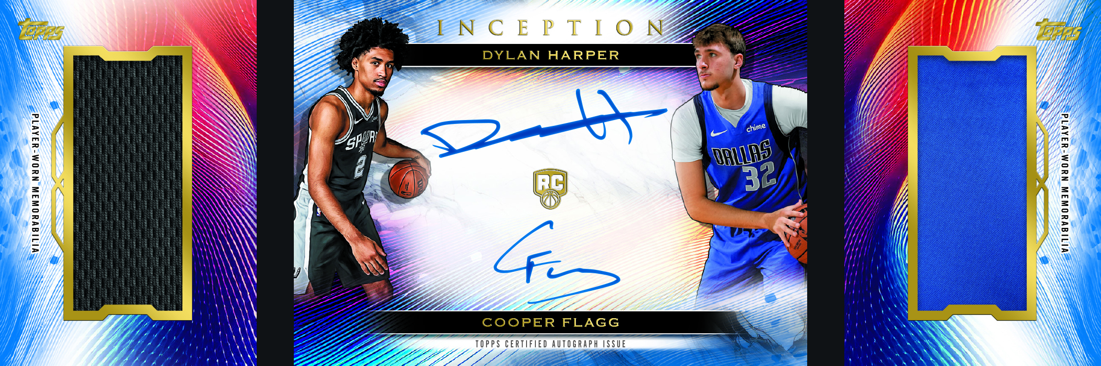 Rookie Relic Booklet Autographs