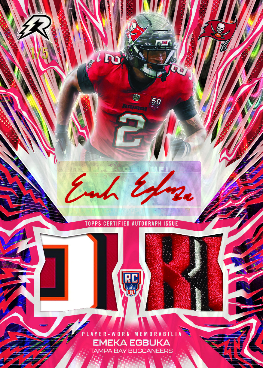 Amped Up Rookie Relic Autographs