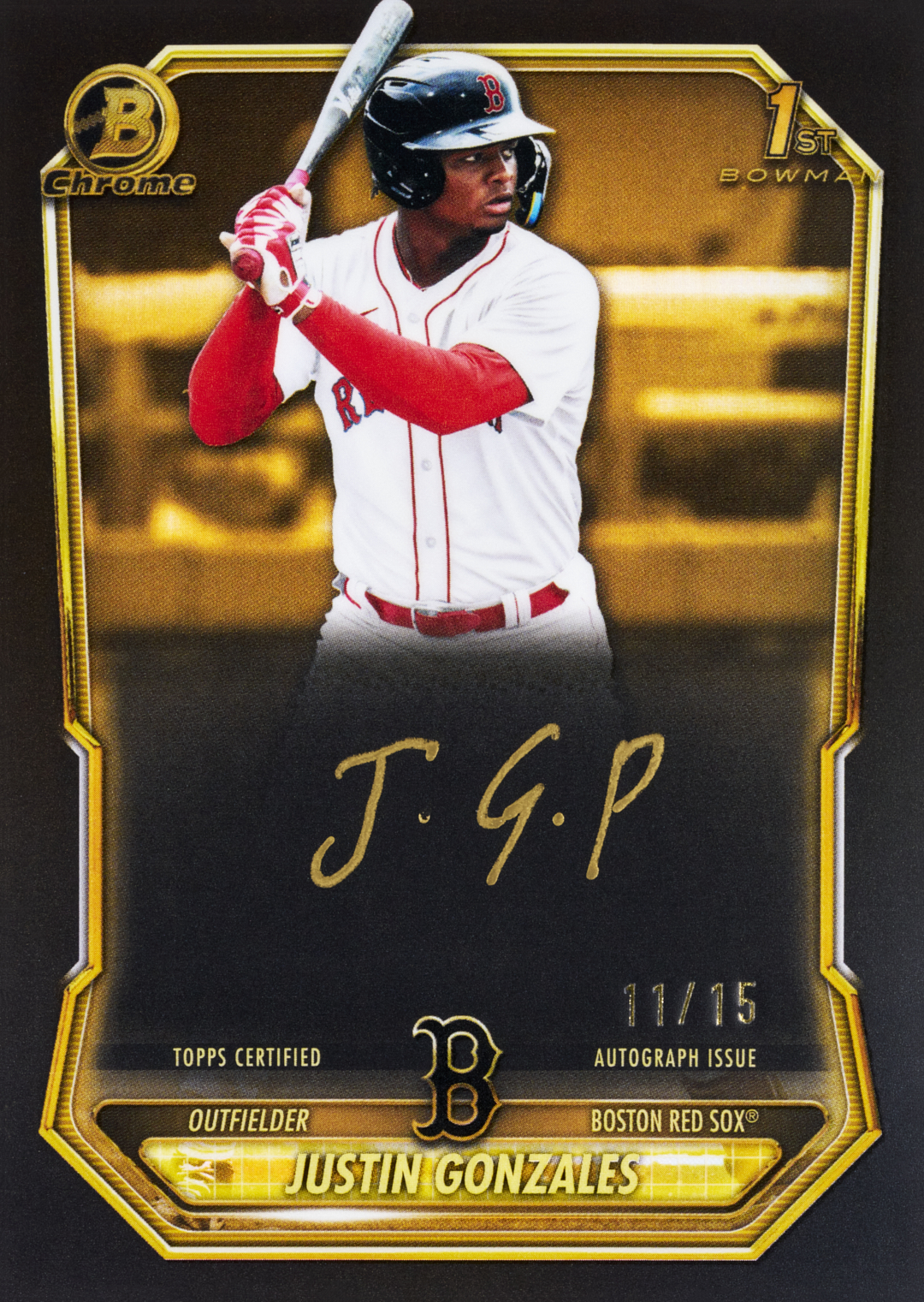 2026_Bowman_Baseball_ChromeProspectAutoGoldInkVariation_GoldInk_JustinGonzales_FR.jpg