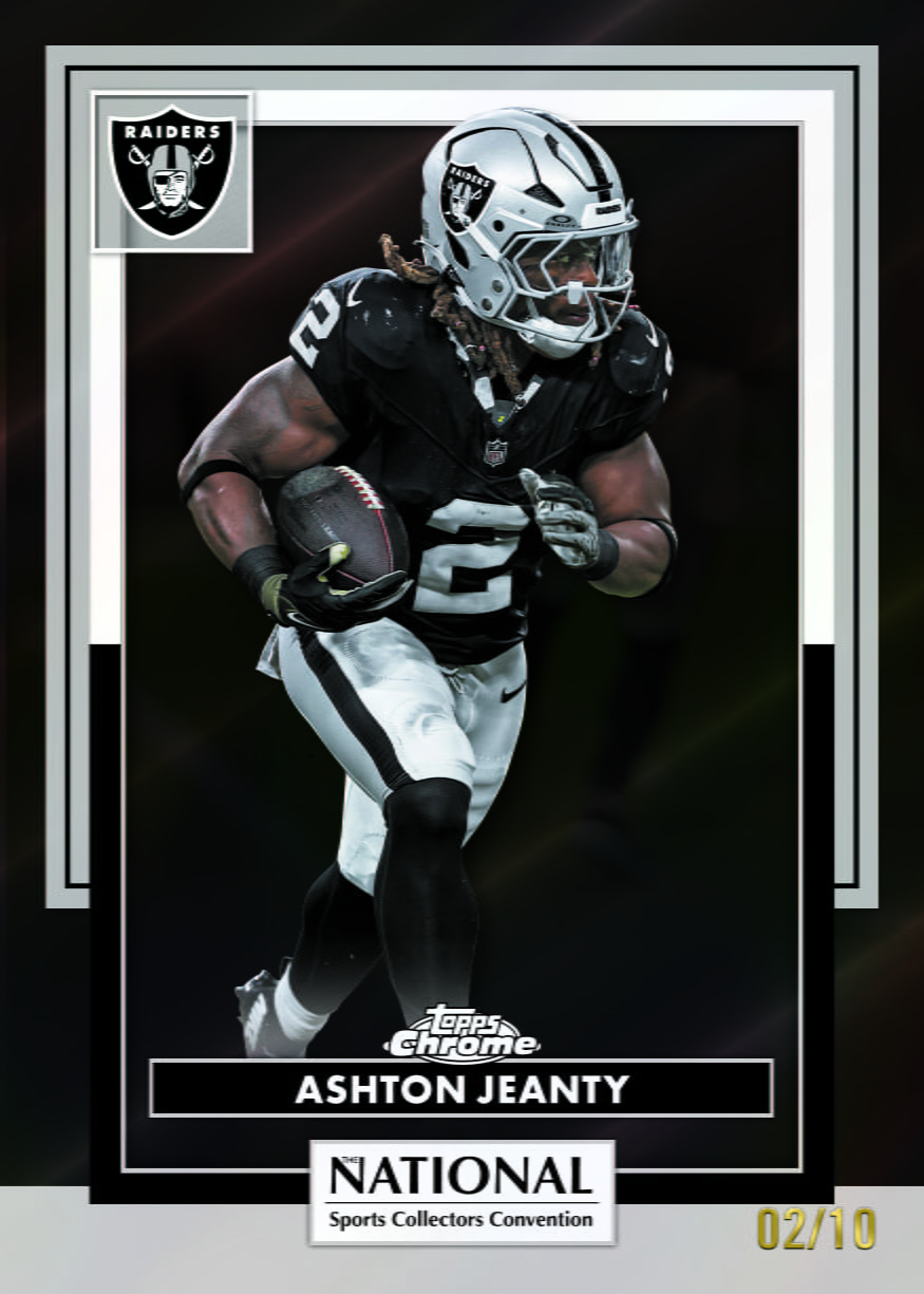 NFL 2026 The National Refractors - Black Refractor