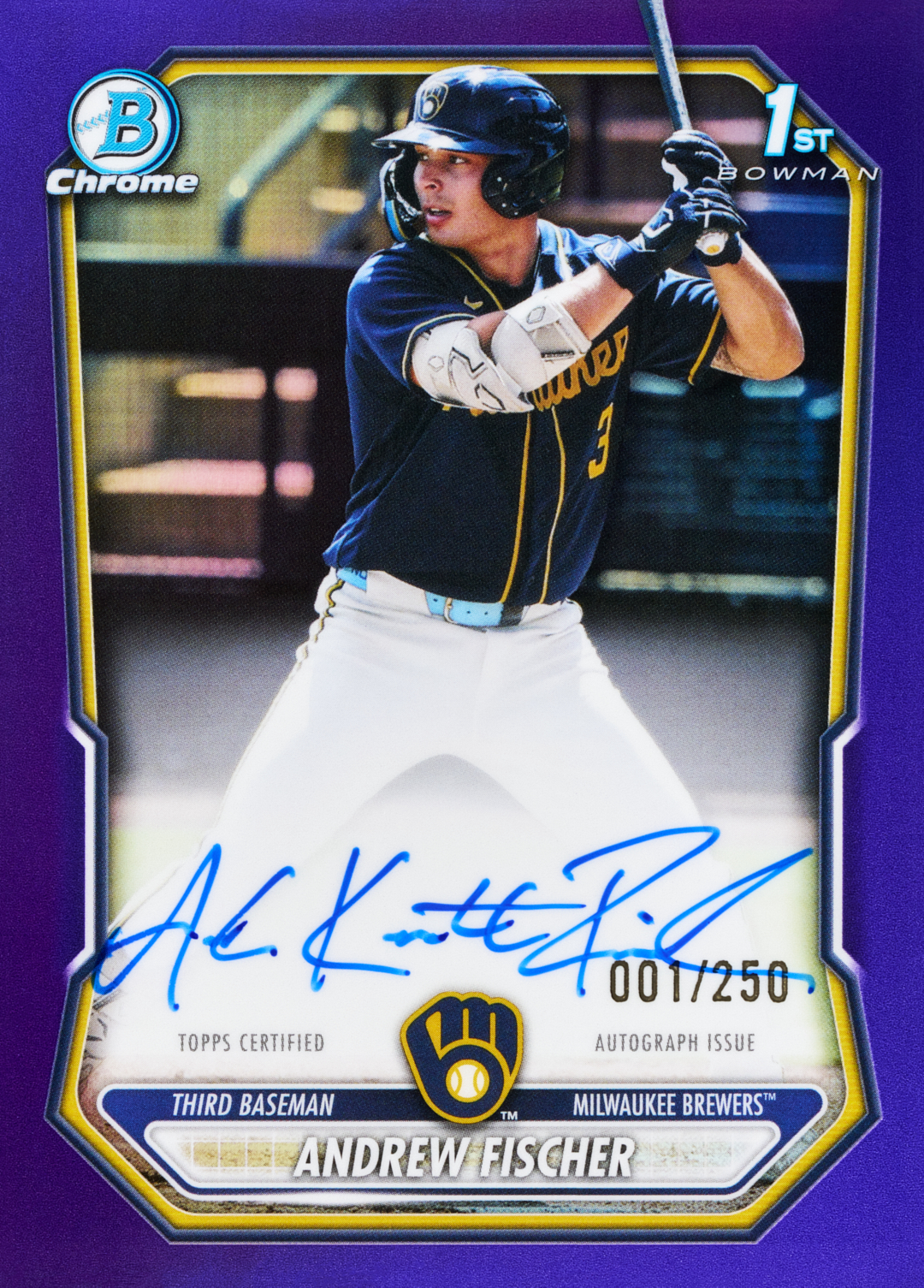 2026_Bowman_Baseball_ChromeProspectAuto_PurpleRefractor_AndrewFischer_FR_FullNameInscription.jpg