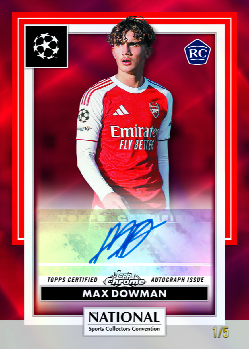 UEFA 2026 The National Refractors Autograph Parallel - Autograph Red Refractor