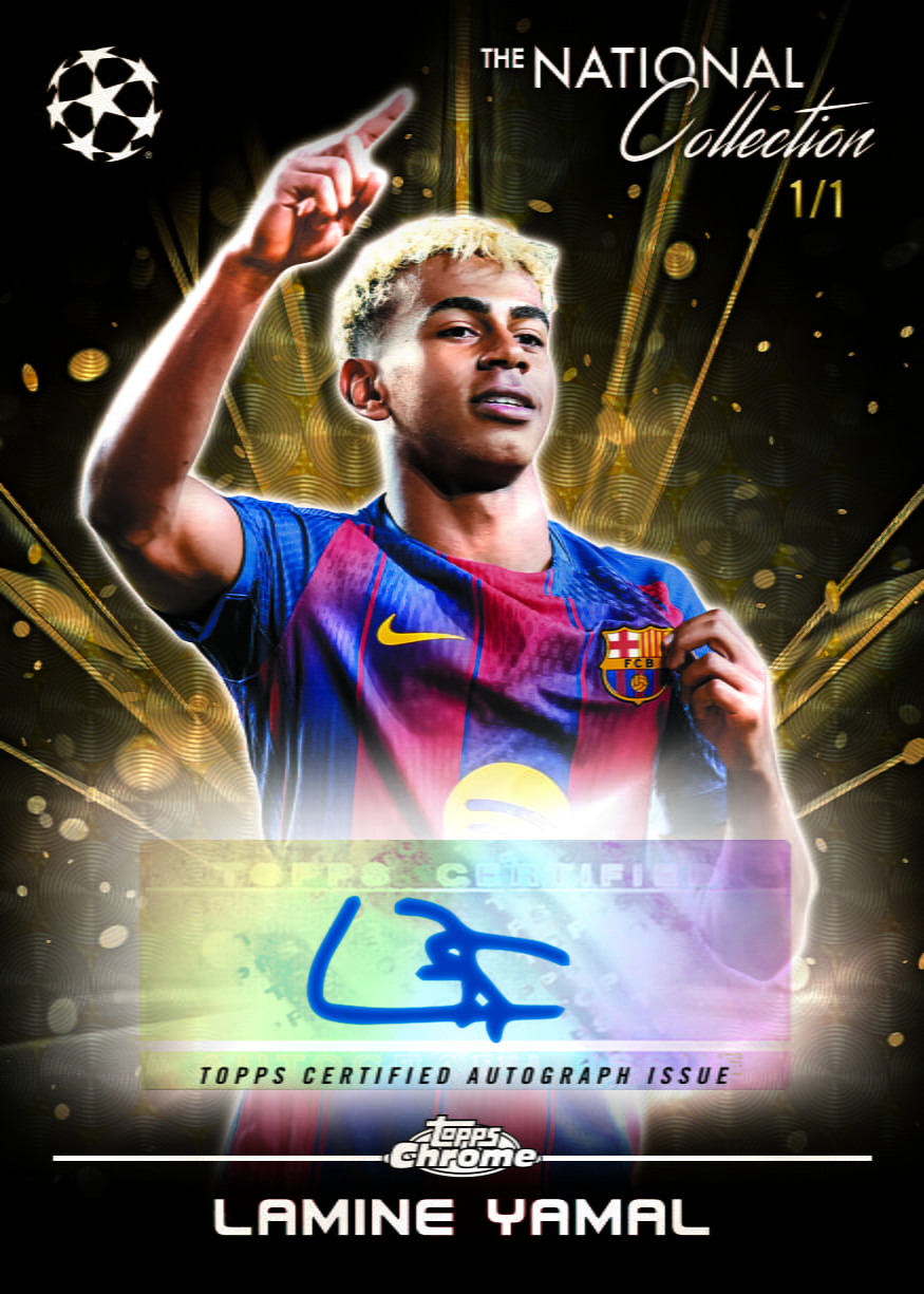 The National Collection Autograph Parallel - Autograph Superfractor