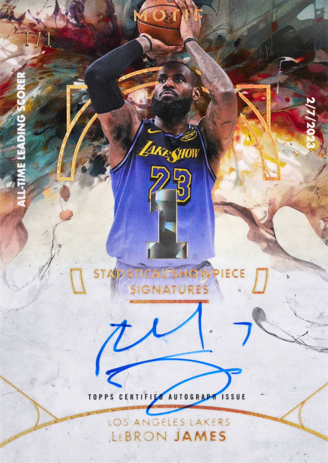 Statistical Showpiece Signatures