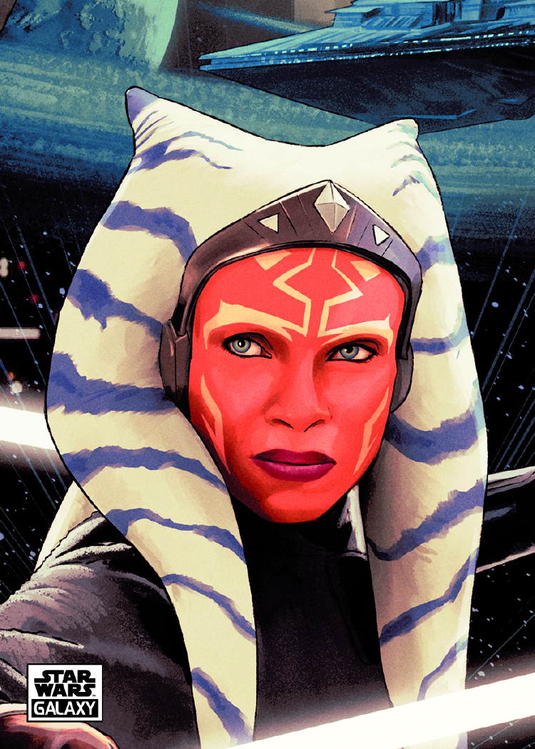 Original Art Puzzle Cards of Ahsoka