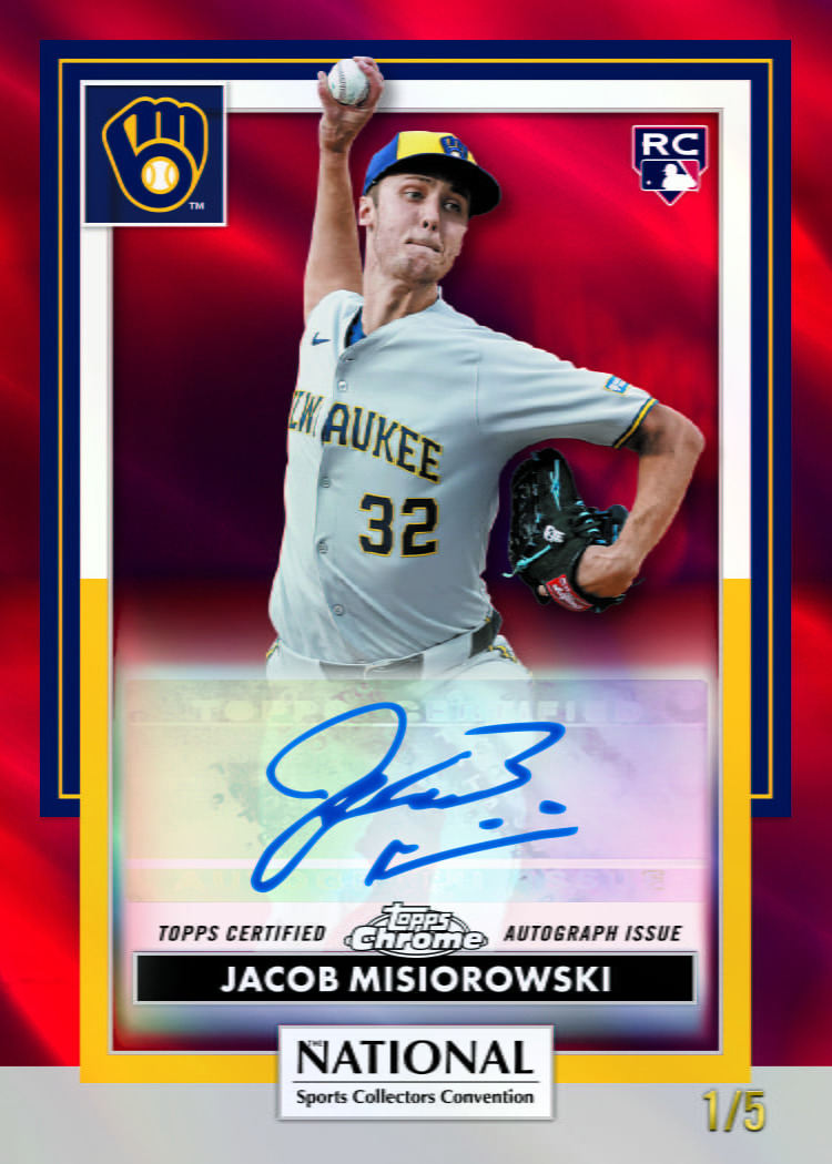 2026 The National Refractors Veterans and Rookies Autograph Parallel - Autograph Red Refractor Parallel