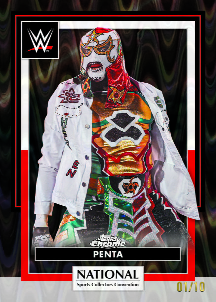 WWE 2026 The National Refractors - Black Ray Wave Refractor