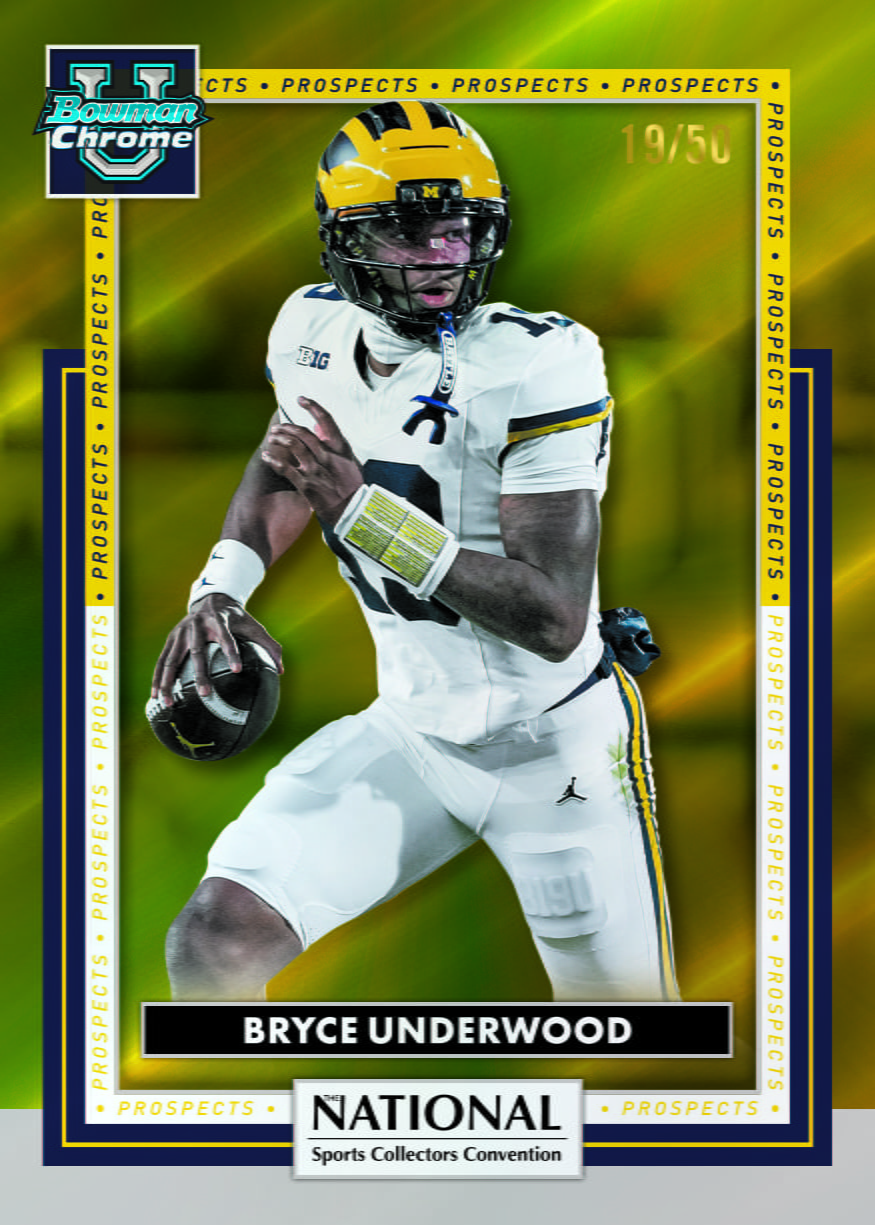 Bowman U 2026 The National Refractors - Gold Refractor