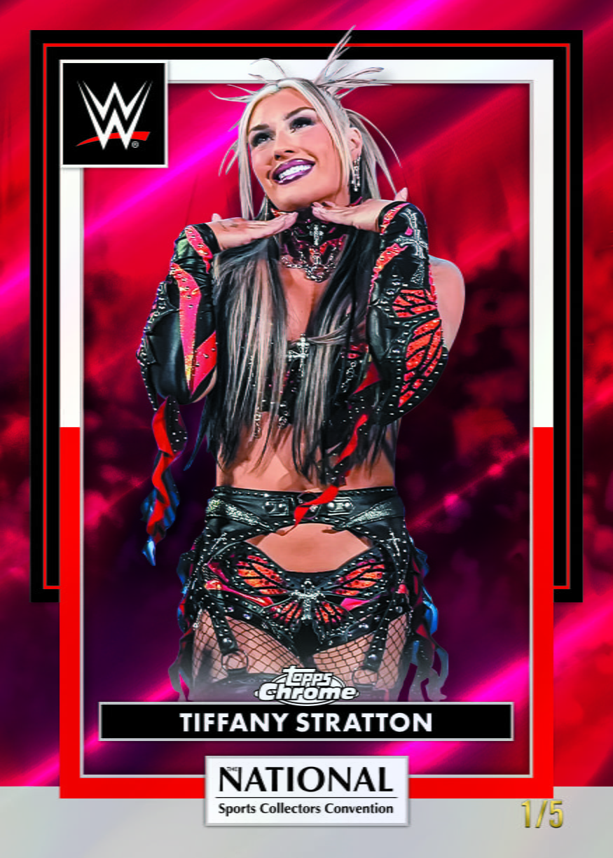 WWE 2026 The National Refractors - Red Refractor
