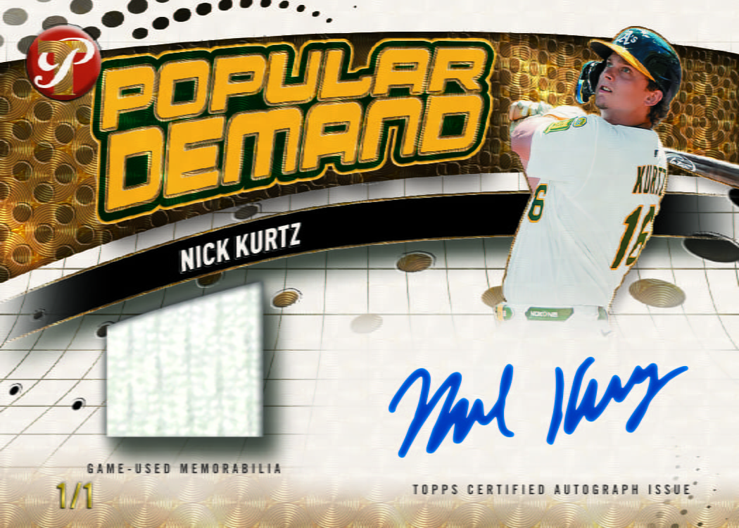 Popular Demand Autograph Relics