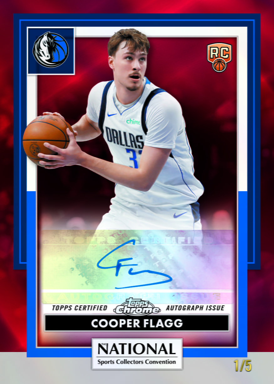 NBA 2026 The National Refractors Autograph Parallel - Autograph Red Refractor