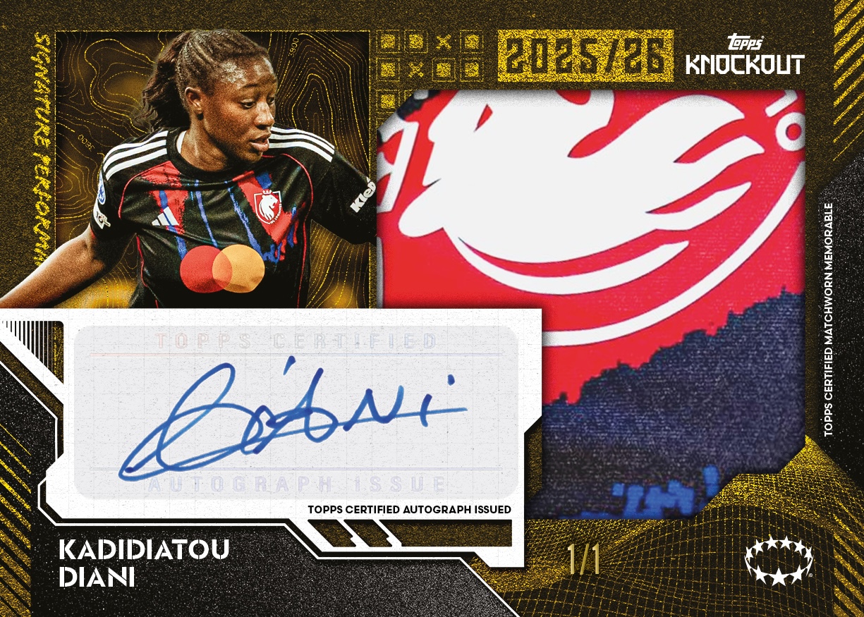 NEW! Signature Performance Autograph Relic