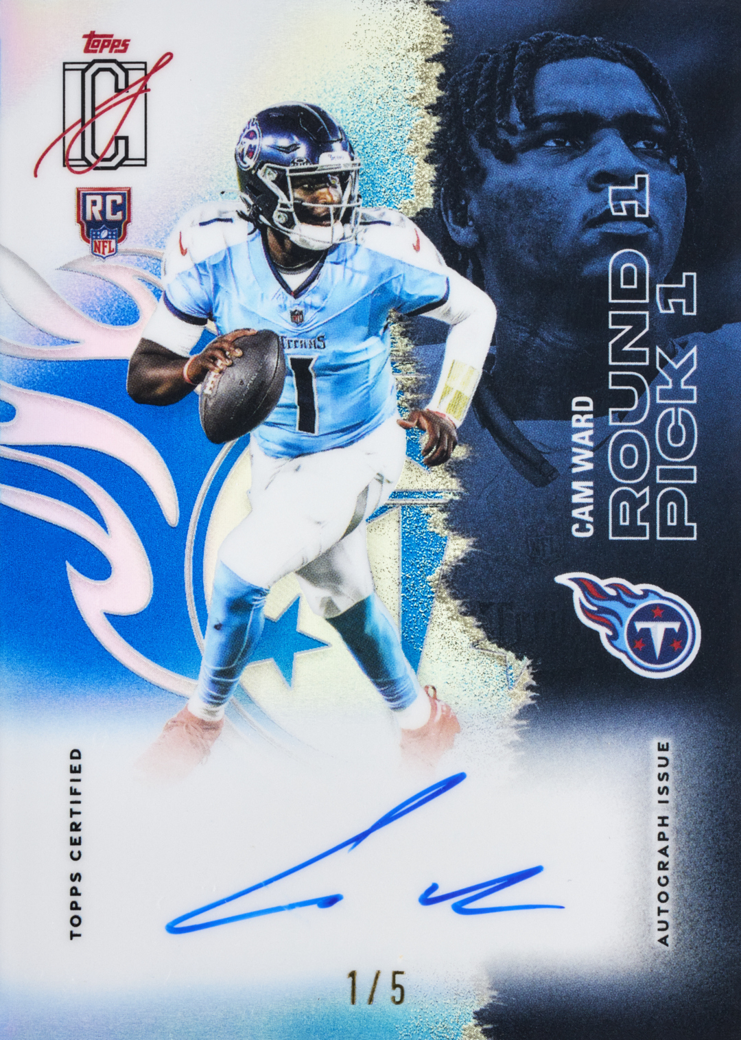 2025_Topps_SignatureClass_Football_RookieClassChromeAuto_Blue_CamWard_FR (1).jpg