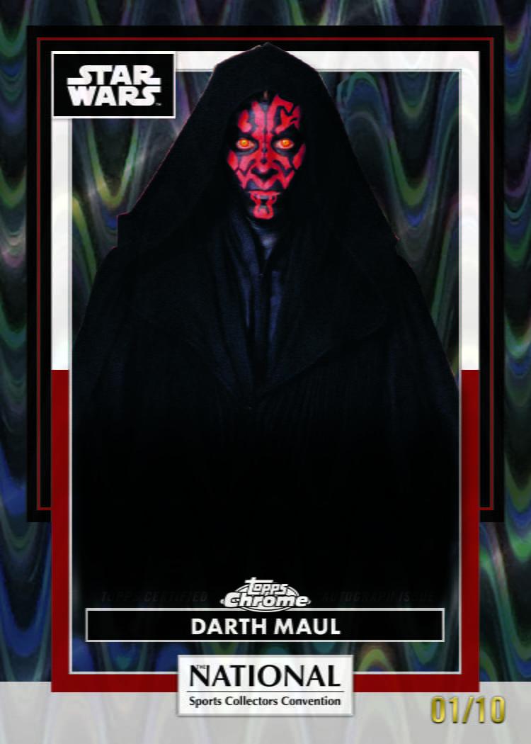 Star Wars 2026 The National Refractors - Black Ray Wave Refractor