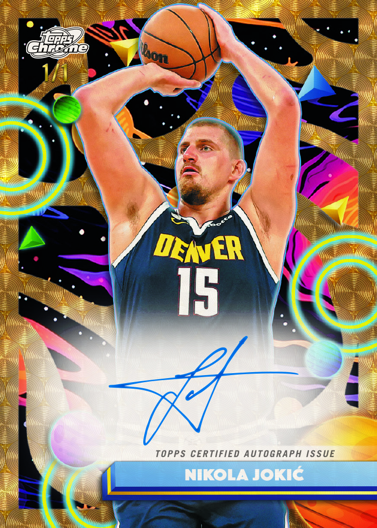Cosmic Chrome® Autograph Variation
