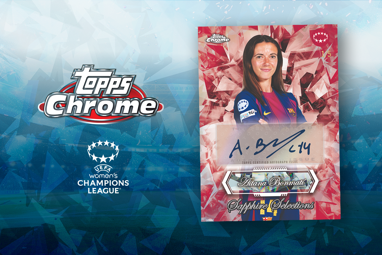 Topps Chrome® Sapphire UEFA Women's Champions League 2025/26