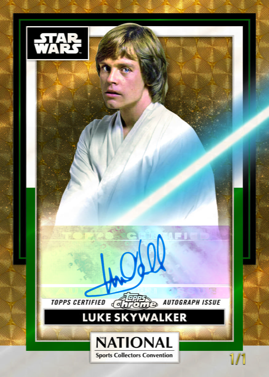 Star Wars 2026 The National Collection Autograph Parallel - Autograph Superfractor