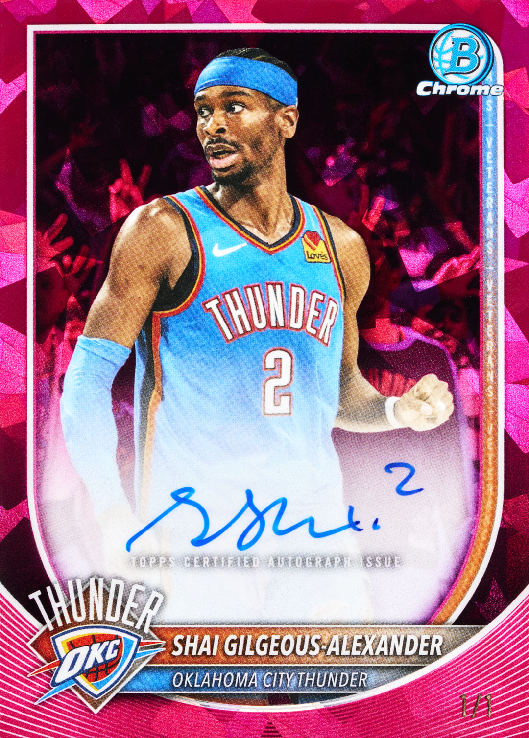 Bowman Sapphire Base Autographs