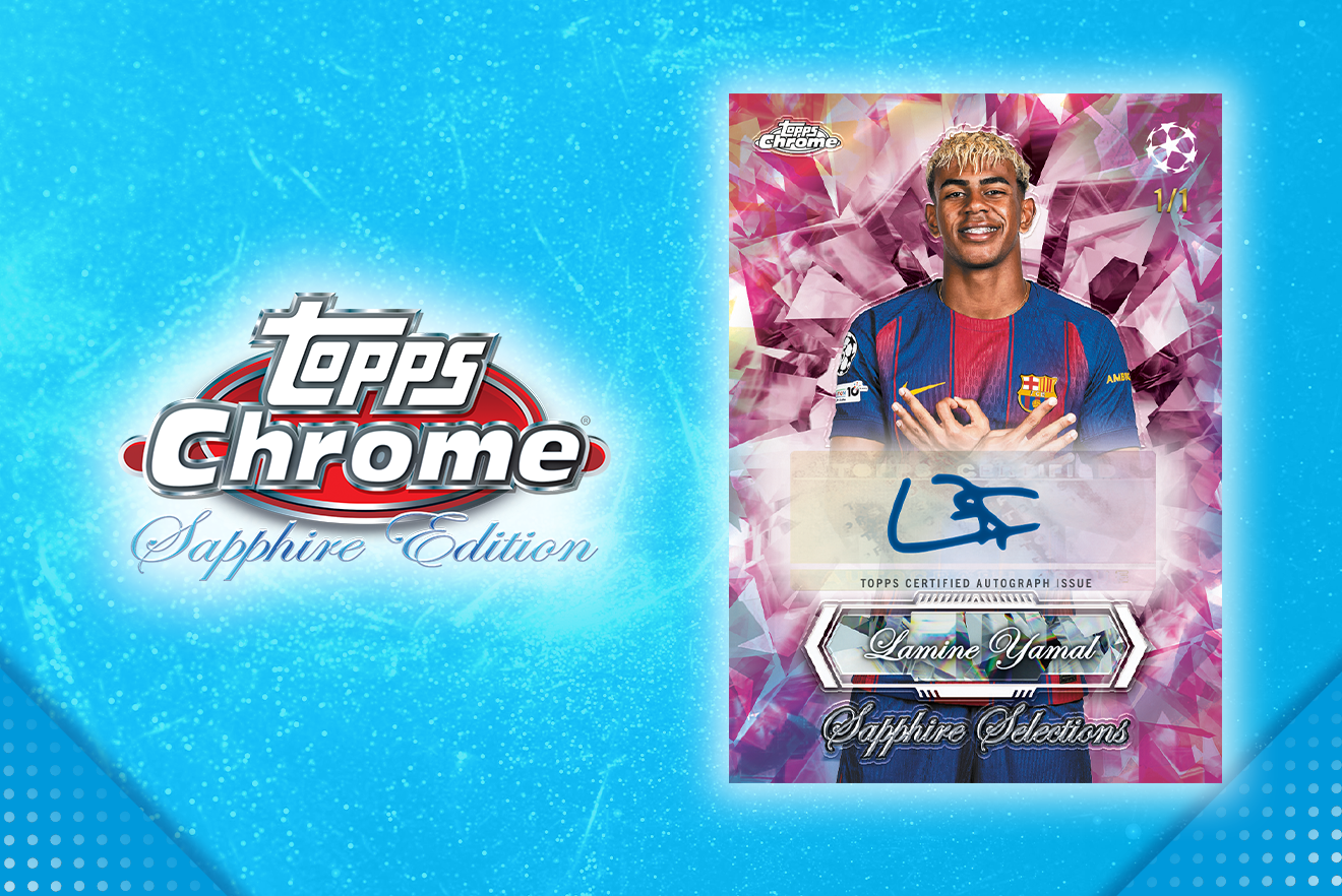 Topps Chrome® Sapphire UEFA Club Competitions 2025/26